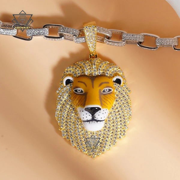 Moissanite Pendant 925