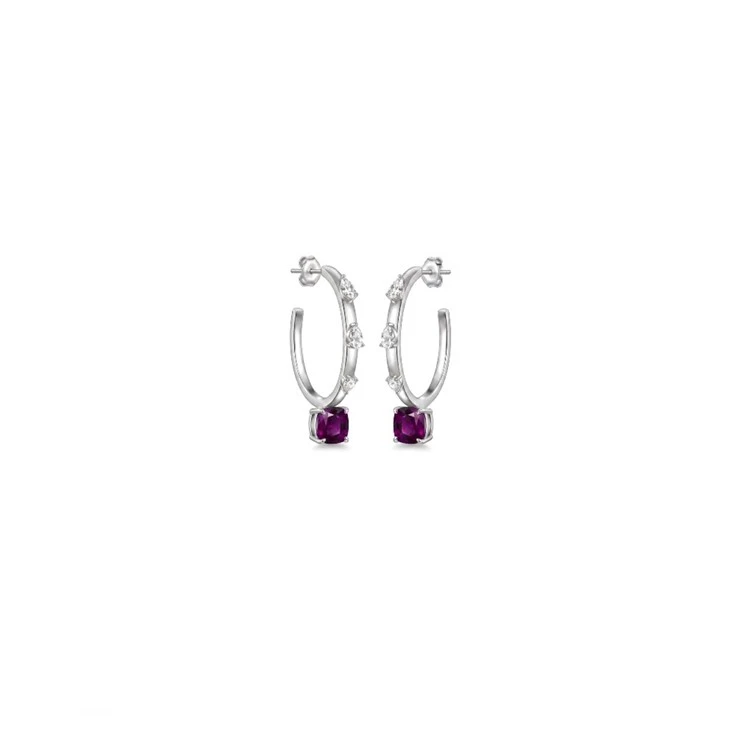 925 Silver Colored CZ Jewelry Collection Drop Earrings Women Party Fine Jewelry best