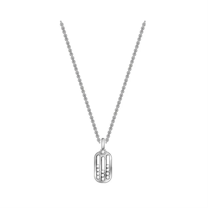 925 Silver Factory Wholesale Sliding Moissanite Jewelry Set Movable Stone Fine Jewelry Set best