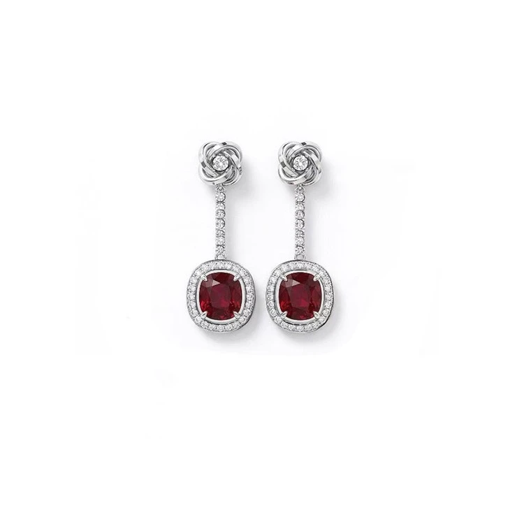 925 Silver Knot Design Jewelry Set Women Wedding Party Jewelry Set high quality