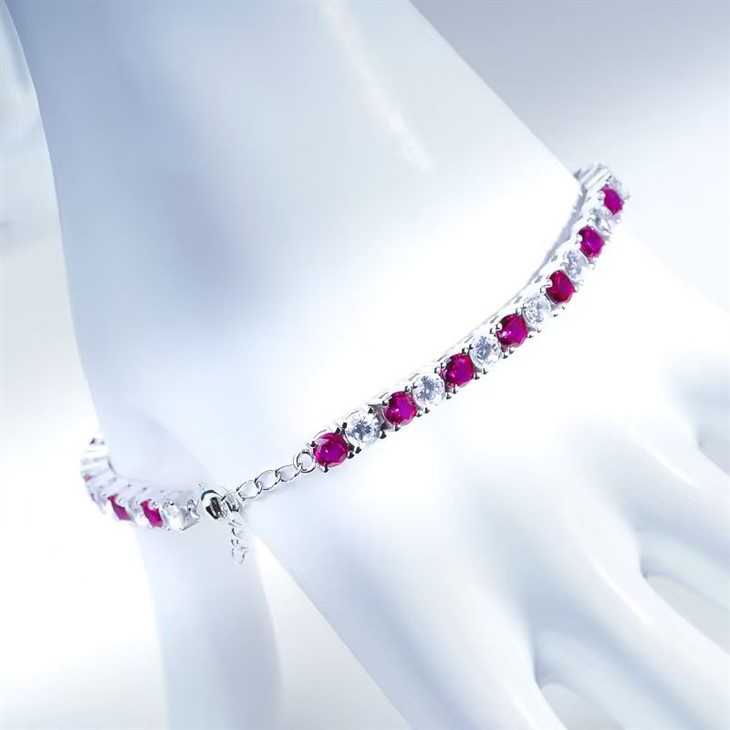 925 Silver Moissanite Tennis Bracelet best
