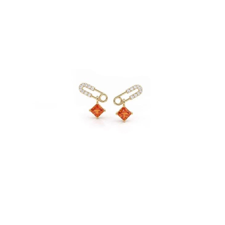 925 Silver Paperclip Jewelry Set Modern Trendy Women Statement Jewelry suppliers