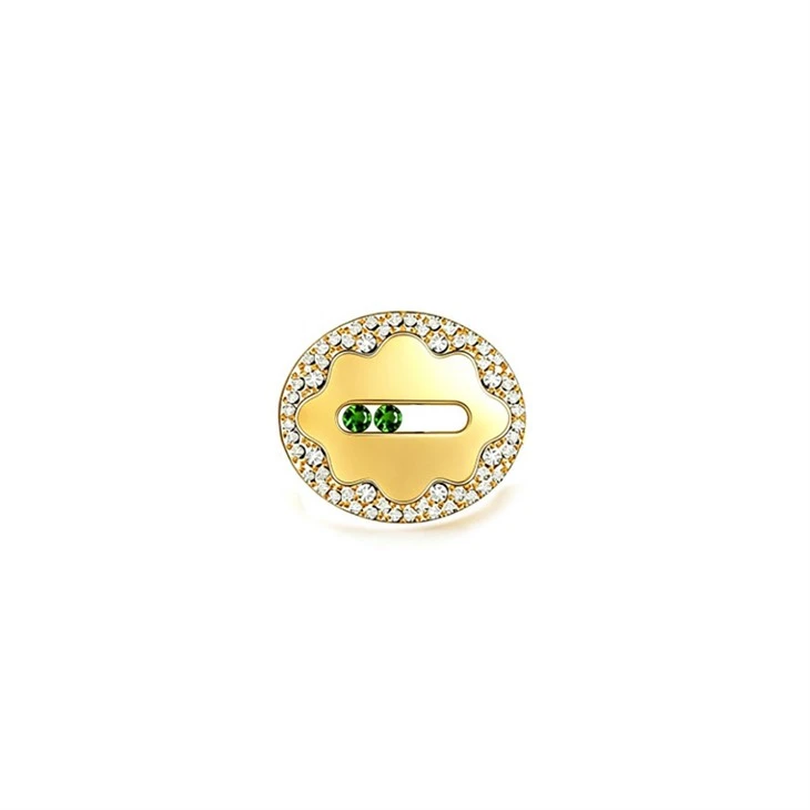925 Silver Vintage CZ Jewelry Set Oval Emerald Retro Fine Jewelry factory