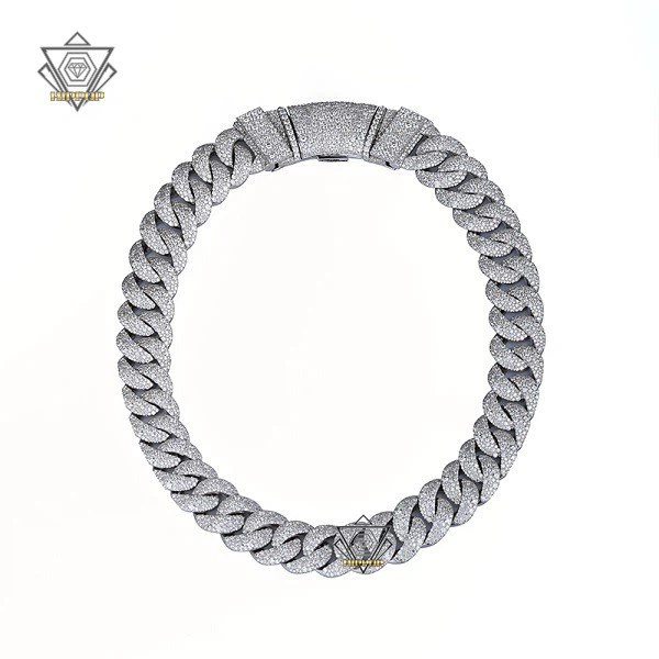 10mm 12mm 18mm Cuban Silver 925 Link Chain