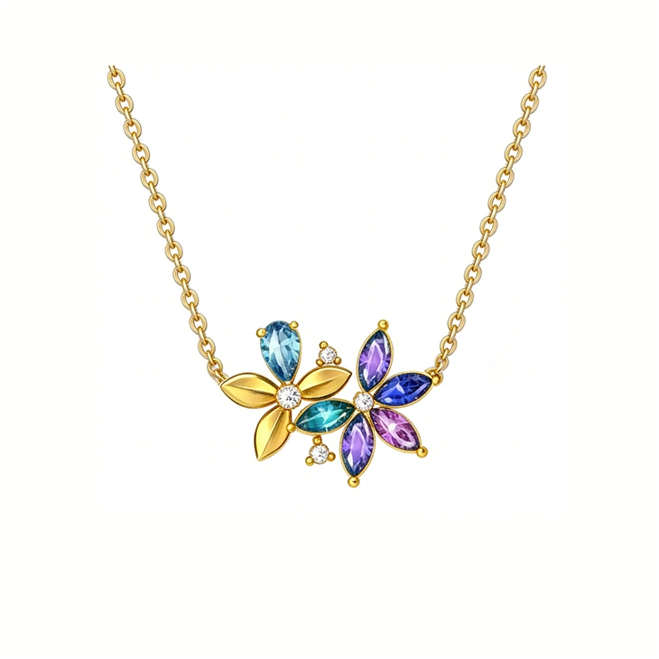 Sterling Silver Leaf Bloom Spark Collection Jewelry Set best