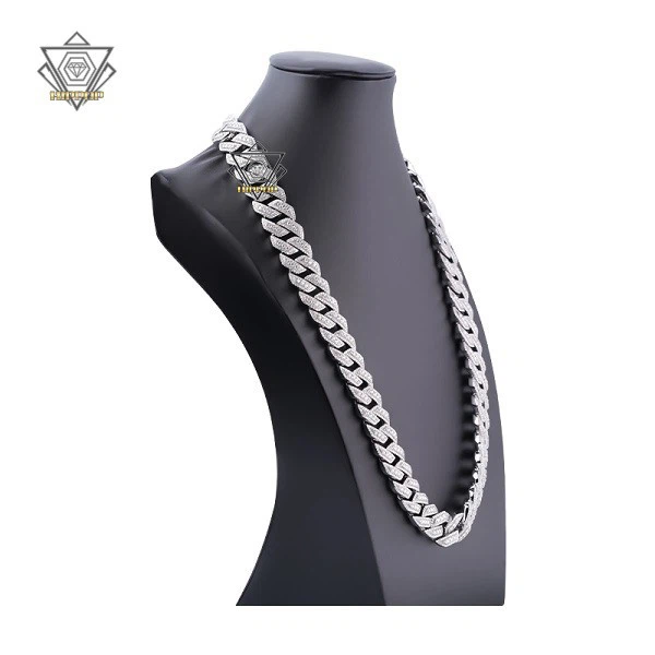 Cuban 12mm Moissanite chains_ad