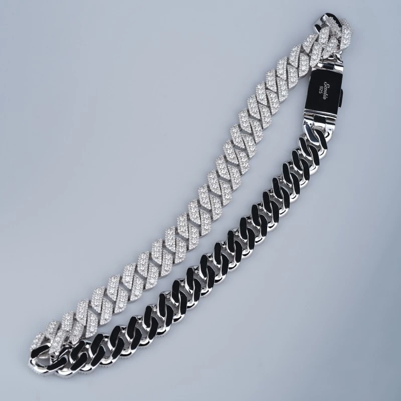 ICED-OUT MOISSANITE CUBAN LINK NECKLACE factory