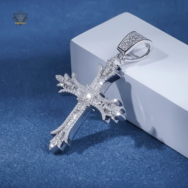 cross birthstone necklace