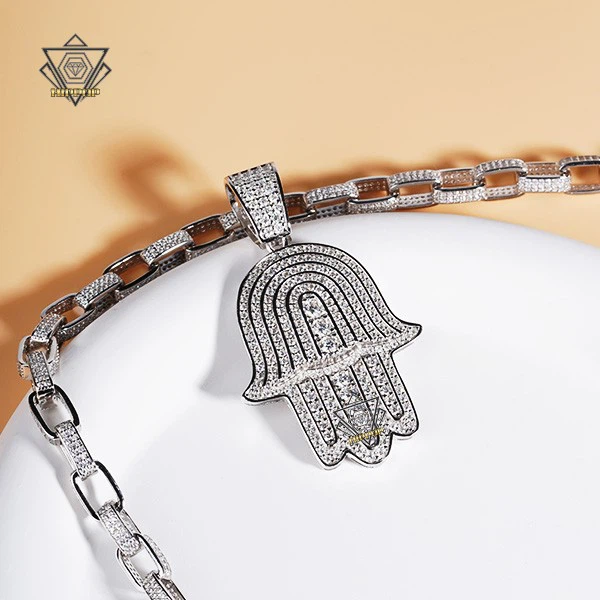 Hamsa Hand Pendant Necklace