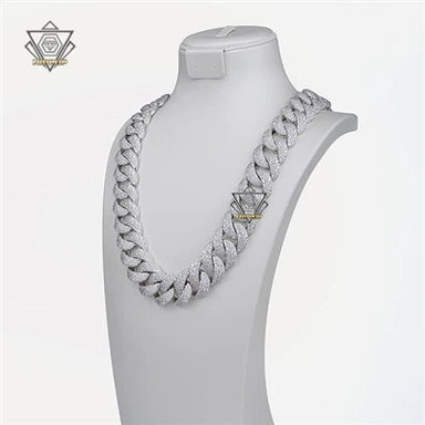10mm 12mm 18mm Cuban Silver 925 Link Chain