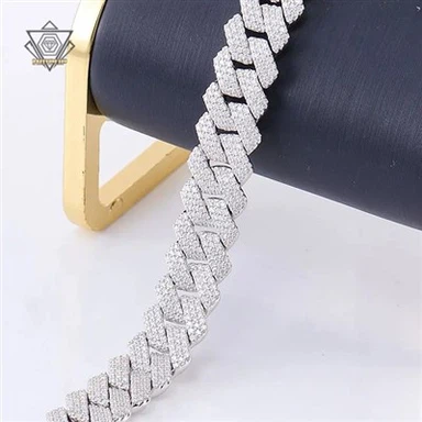 12mm Sterling Silver Cuban Link Chain