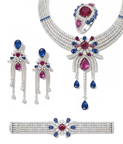 925 Silver CZ Jewelry Set Wedding Banquet Bridal Jewelry Set